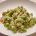 Spazle con salsa al formaggio e speck
